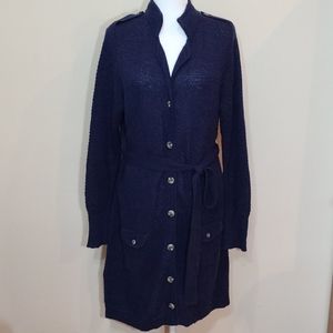 NWT EUREKA BY CHRISTOS GARKINOS CARDIGAN  SZ L